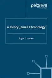 Book cover of A Henry James Chronology by E. Harden