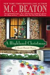 Book cover of A Highland Christmas by M. C. Beaton