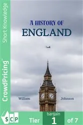 Book cover of A History of England by Llewellyn Woodward