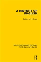 Book cover of A History of English by Barbara M. H. Strang