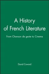 Book cover of A History of French Literature by David Coward