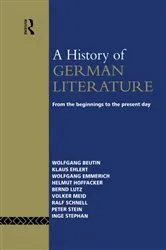 Book cover of A History of German Literature by Wolfgang Beutin