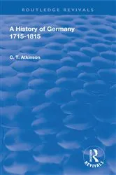 Book cover of A History of Germany 1715-1815 by Unknown