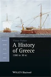 Book cover of A History of Greece, 1300 to 30 BC by Victor Parker