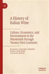 Book cover of A History of Italian Wine by Manuel Vaquero Piñeiro