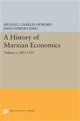 Book cover of A History of Marxian Economics, Volume I by Michael Charles Howard