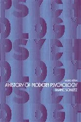 Book cover of A History of Modern Psychology (2nd ed.) by Duane Schultz