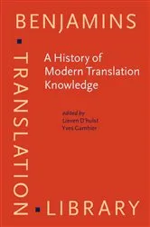 Book cover of A History of Modern Translation Knowledge by Unknown
