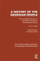 Book cover of A History of the Georgian People by W.E.D. Allen