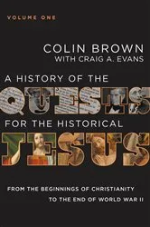 Book cover of A History of the Quests for the Historical Jesus, Volume 1 by Colin Brown