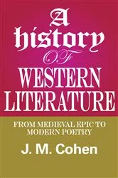 Book cover of A History of Western Literature by J.M. Cohen
