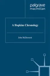 Book cover of A Hopkins Chronology by J. McDermott