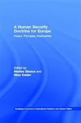 Book cover of A Human Security Doctrine for Europe by Marlies Glasius