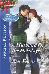 Book cover of A Husband for the Holidays by Ami Weaver