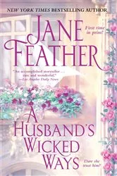 Book cover of A Husband's Wicked Ways by Jane Feather