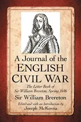 Book cover of A Journal of the English Civil War by Sir William Brereton