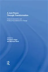 Book cover of A Just Peace Through Transformation by Chadwick Alger