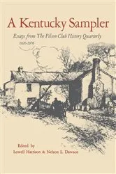 Book cover of A Kentucky Sampler by Lowell H. Harrison