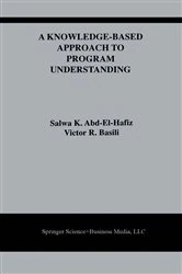 Book cover of A Knowledge-Based Approach to Program Understanding by Salwa K. Abd-El-Hafiz