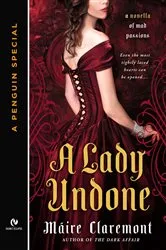 Book cover of A Lady Undone by Máire Claremont