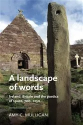 Book cover of A landscape of words by Amy C. Mulligan