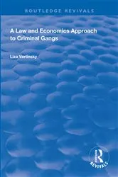 Book cover of A Law and Economics Approach to Criminal Gangs by Unknown