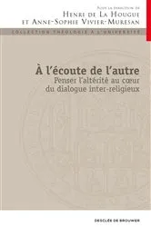 Book cover of A l'écoute de l'autre by Henri de La Hougue