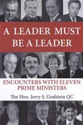 Book cover of A Leader Must Be a Leader by Jerry S Grafstein