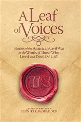 Book cover of A Leaf of Voices by Jennifer McSpadden
