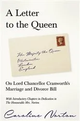 Book cover of A Letter to the Queen by Caroline Norton