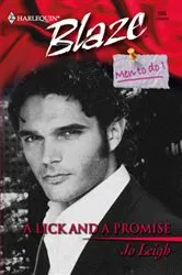 Book cover of A Lick and a Promise by Jo Leigh