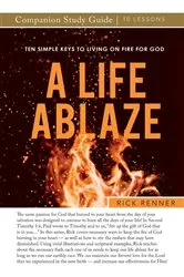 Book cover of A Life Ablaze Study Guide by Rick Renner