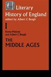 Book cover of A Literary History of England (2nd ed.) by Albert C. Baugh