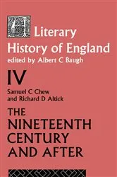 Book cover of A Literary History of England Vol. 4 (2nd ed.) by A Baugh