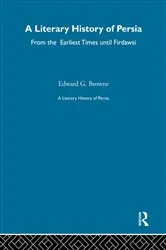 Book cover of A Literary History of Persia by E.G. Browne