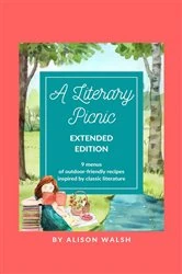 Book cover of A Literary Picnic by Alison Walsh