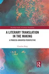 Book cover of A Literary Translation in the Making by Unknown