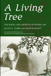 Book cover of A Living Tree by Elliot N. Dorff