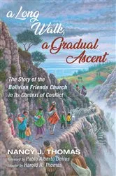 Book cover of A Long Walk, a Gradual Ascent by Nancy J. Thomas