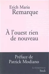 Book cover of A l'ouest rien de nouveau by Erich Maria Remarque