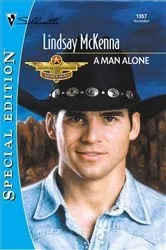 Book cover of A Man Alone by Lindsay McKenna