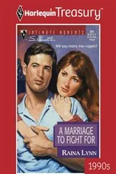 Book cover of A Marriage to Fight For by Raina Lynn