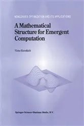Book cover of A Mathematical Structure for Emergent Computation by Unknown