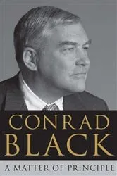 Book cover of A Matter of Principle by Conrad Black