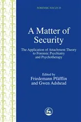 Book cover of A Matter of Security by Friedemann Pfafflin