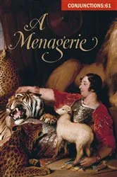 Book cover of A Menagerie by Bradford Morrow