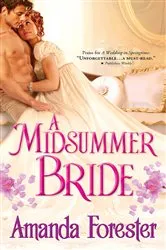 Book cover of A Midsummer Bride by Amanda Forester
