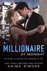 Book cover of A Millionaire at Midnight by Naima Simone