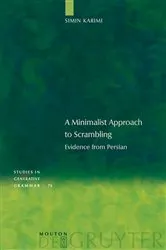 Book cover of A Minimalist Approach to Scrambling by Simin Karimi