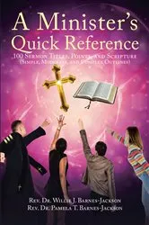 Book cover of A Minister's Quick Reference by Rev. Dr. Willie J. Barnes-Jackson